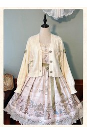 Alice Girl Iris Garden In Spring Cardigan(7th Pre-Order/2 Colours/Full Payment Without Shipping)